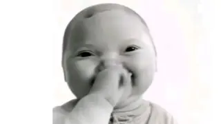 AI Baby Holding Laugh meme card, rare rarity