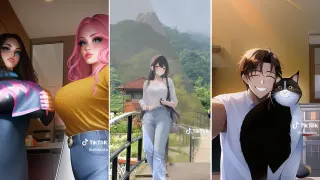 AI Manga Filter (TikTok) meme card, common rarity