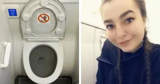 Airplane Toilet Licking Video meme card, common rarity