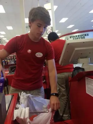 Alex From Target / #AlexFromTarget meme card, rare rarity
