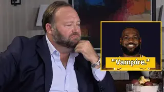 Alex Jones "Patriot, Vampire, Nationalist" meme card, common rarity
