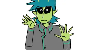 Alien Trend (TikTok Animation Meme) meme card, common rarity