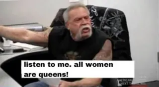 Carte meme American Chopper Argument, rareté épique
