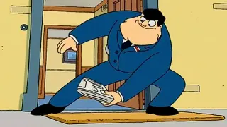 American Dad Newspaper meme card, common rarity