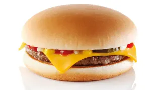 Carte meme Americans Be Eating Cheesed Burger, rareté commune