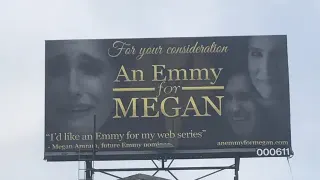 An Emmy for Megan meme card, common rarity