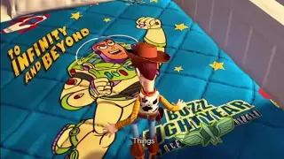 Andy's Room Changing Decor / "Strange Things" Scene (Toy Story) meme card, common rarity