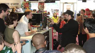 Angry Video Game Nerd vs. Nostalgia Critic meme card, common rarity