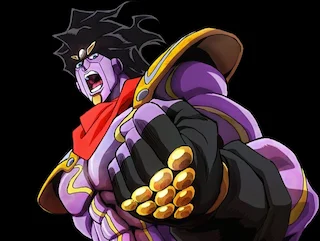 Meme-Karte Star Platinum, Seltenheit: Gewöhnlich