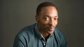 Anthony Mackie's Smirk meme card, common rarity