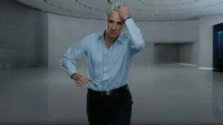 Apple Guy Running (Craig Federighi) meme card, common rarity