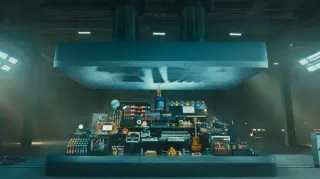 Apple iPad Crush Ad meme card, common rarity