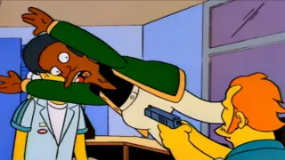 Carte meme Apu Takes A Bullet, rareté commune