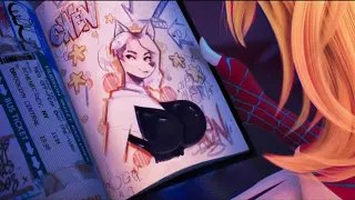 Carte meme Are These Your Drawings? / Gwen Finds Miles Morales’ Drawings, rareté rare
