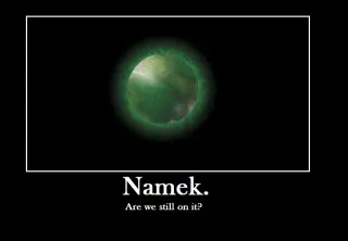 Carte meme Are They Still On Namek?, rareté commune