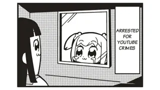 Arrested for YouTube Crimes meme card, common rarity