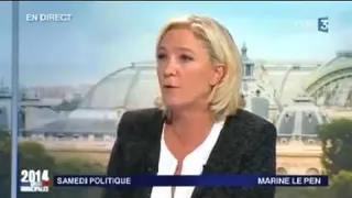 Carte meme « Une association nique ta mère » (Marine Le Pen), rareté épique