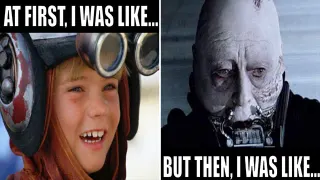 Carte meme At First, I Was Like, But Then, I Was Like, rareté rare