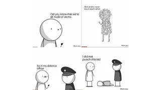 Carte meme Atoms Never Touch, rareté commune