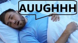 AUUGHHH!! Snoring Sound meme card, common rarity