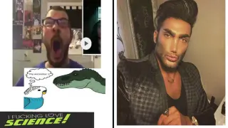 Average Fan vs. Average Enjoyer meme card, epic rarity