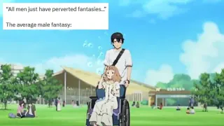 Average Male Fantasy meme card, common rarity