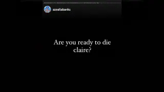 Azealia Banks "Are You Ready To Die?" meme card, common rarity