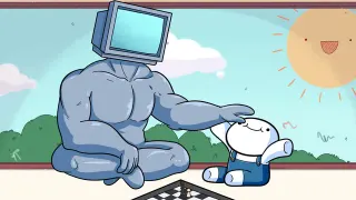 Baby Beats Computer at Chess meme card, common rarity