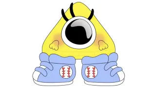 Baby Bill Cipher meme card, common rarity