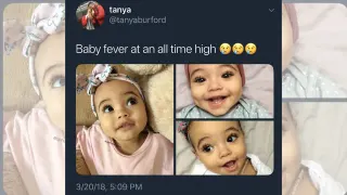 Carte meme Baby Fever, rareté commune