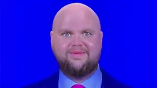 Bald J.D. Vance meme card, common rarity