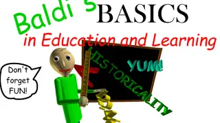 Baldi's Basics in Education and Learning meme card, epic rarity