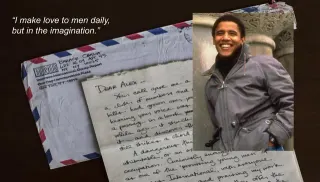Barack Obama's "I Make Love To Men Daily, But In The Imagination" meme card, common rarity