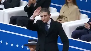 Barron Trump Waving meme card, common rarity