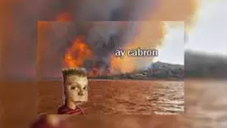 Bart Ay Cabron meme card, common rarity
