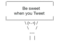Be Sweet When You Tweet meme card, common rarity