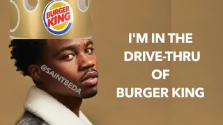 BeDa - Drive-Thru of Burger King meme card, common rarity