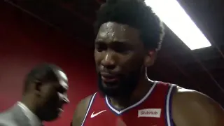 Before Joel Embiid Conference Finals meme card, common rarity