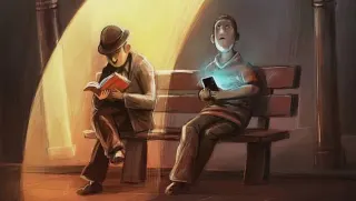 Bending Streetlight meme card, common rarity