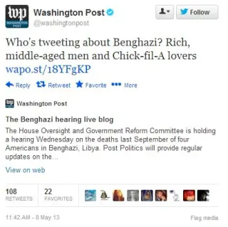 Carte meme #Benghazi, rareté commune