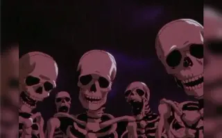 Berserk Skeletons meme card, rare rarity