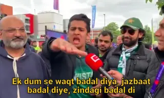 Bhai Maro Mujhe Maro / Waqt Badal Diya meme card, common rarity