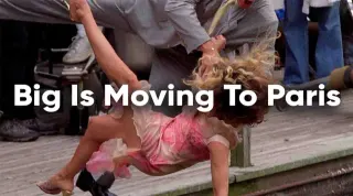 Carte meme Big Is Moving To Paris, rareté commune