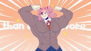 Bigger Better Stronger meme card, common rarity
