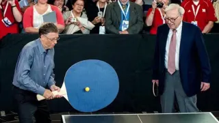 Carte meme Bill Gates’ Giant Ping Pong Paddle, rareté commune