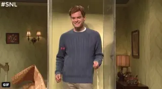 Bill Hader Dancing to Anything meme card, common rarity