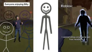Billy (Roblox Bundle) meme card, common rarity