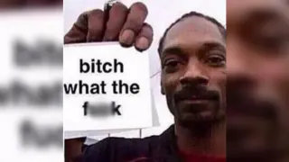 Bitch What The Fuck meme card, common rarity