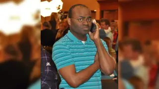 Black Guy on the Phone meme card, epic rarity