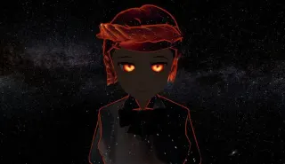 Black Hole-chan meme card, rare rarity